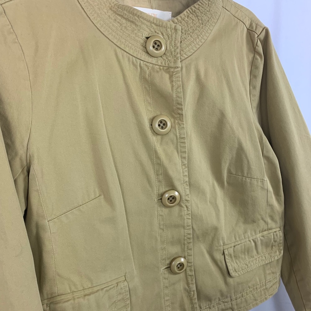 🍍J. Crew Classic Twill Chino Jacket - Picture 7 of 9